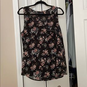 Floral tank top